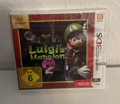 Luigi's Mansion 2 für Nintendo 3DS - Neu und sealed - Klassisches Abenteuer für die Nintendo 3DS, USK ab 6 Jahren, ideal für jüngere Gamer und Fans von Geisterjagd!