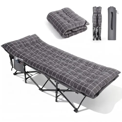 Sekey Klappbares Feldbett 190x71cm mit Matratze