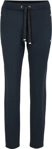 Joy Sportswear Sporthose JENNIFER Blau Kurzgröße 21 - Sportliche Kurzgröße Sporthose für Training, aus elastischem Materialmix für optimale Bewegungsfreiheit. Mit praktischen Reißverschlusstaschen für zusätzlichen Komfort.