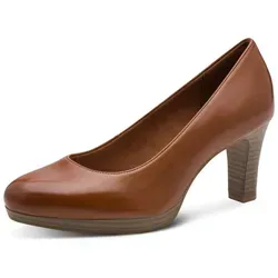 Tamaris Damen Klassische Pumps mit TOUCHit-Fußbett - Damen-Pumps mit hohem Trichterabsatz (7 cm), ideal für eleganten Business-Look. Das TOUCHit-Fußbett sorgt für besonderen Komfort den ganzen Tag.