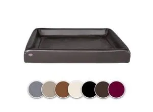 SABRO KUDDE Orthopädisches Hundebett aus Kunstleder – Ergonomisch & Pflegeleicht - Das SABRO KUDDE Hundebett bietet optimalen Komfort für deinen Hund. Mit hochwertigem Kunstleder und ergonomischem Design ist es langlebig und leicht zu reinigen – ideal für alle Hundegrößen.