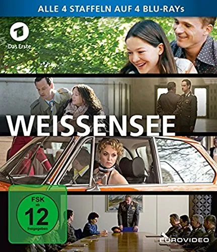 Weissensee - Staffel 1-4 [Blu-ray] - Fesselnde Familiensaga aus der DDR, bewertet ab 12 Jahren, ideal für Serienliebhaber und Geschichtsinteressierte.