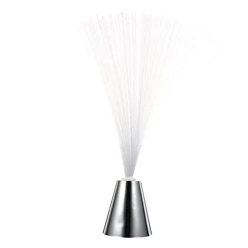 LEDMOMO Farbwechselndes Glasfaserlicht, batteriebetriebene LED-Glasfaserlampe, stimmungsvolles Nachtlicht für Hochzeit, Weihnachten, Party, Urlaub, ohne Batterie