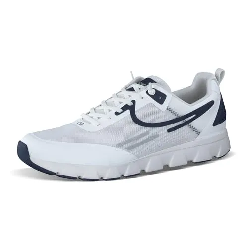 tenhaag Herren Low-Top Sneaker - Herren-Sneaker mit warmem Merinofutter, atmungsaktivem Wechselfußbett und leichtem EVA-Gummi. Ideal für Freizeit und Sport.