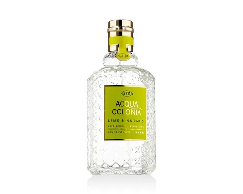 4711 Acqua Colonia Lime & Nutmeg Eau de Cologne 100 ml - Unisex Duft mit spritziger Limette und würziger Muskatnuss, ideal für erfrischende Sommerabende und besondere Anlässe.