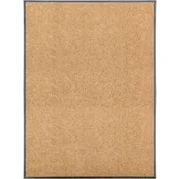 vidaXL Waschbare Fußmatte 90x120cm - Hochwertige Schmutzfangmatte für Innen und Außen, rutschfest und maschinenwaschbar, hält Schmutz draußen und sorgt für einen sauberen Eingangsbereich.