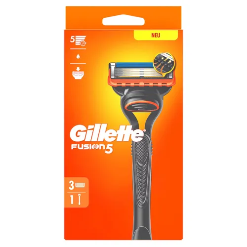 Gillette Fusion5 Herrenrasierer mit 3 Klingen von Gillette