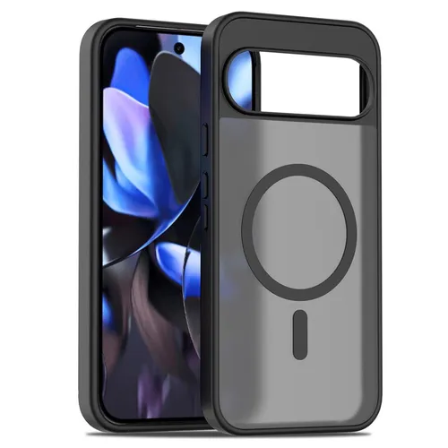 Für Google Pixel 10 Pro XL Skin Feel MagSafe TPU Hybrid PC Schutz Hülle Schwarz