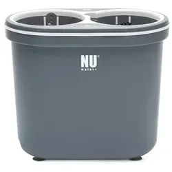 SPÜLBOY® Gläserspüler NU® water+, grau - Spülenzubehör – Stromlos und nachhaltig, der SPÜLBOY NU® water+ bietet höchste Flexibilität und Hygiene für die Gastronomie, ideal für mobile Einsätze.