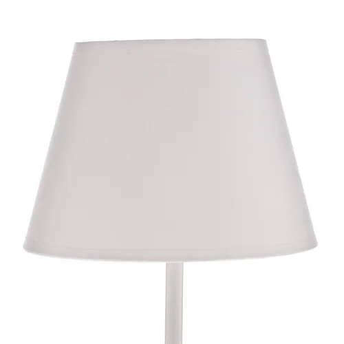 Tischlampe Soho Luminex, weiß / opal, für Wohn- / Esszimmer, Textil / Stoff / Seide, Modern, Tischlampe 3438