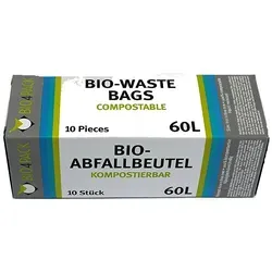 Bio4Pack Bio Müllbeutel 60L (1 Packung = 10 Stück)