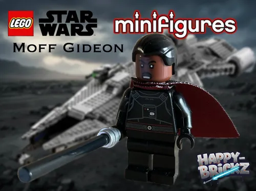 LEGO® Moff Gideon Minifigur 75315 - Star Wars Imperial Light Cruiser - LEGO Minifigur von Moff Gideon aus dem Star Wars Universum, ideal für Sammler und Fans. Teil des Imperial Light Cruiser Sets, bringt Abenteuer ins Spiel.