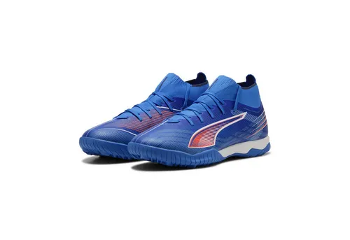 PUMA ULTRA 6 MATCH+ TT Fußballschuhe - Fußballschuhe für Erwachsene, ideal für Kunstrasen und harte Böden mit leichtem Stützrahmen für optimale Stabilität bei schnellen Bewegungen.