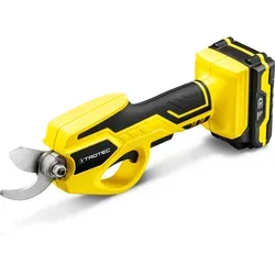 Trotec Akku-Gartenschere PGSS 15-20V - Inkl. Akku und Ladegerät, maximale Bewegungsfreiheit für mühelosen Rückschnitt von dicken Zweigen und Ästen
