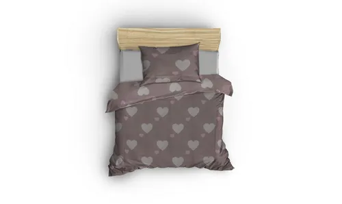 L'Essentiel Linge de Maison Herz - Dusty Rose Bettbezüge 140 x 200 cm - Genießen Sie Stil und Komfort mit unserem eleganten Bettbezug-Set in Dusty Rose. Hergestellt aus 65% Baumwolle und 35% Polyester, pflegeleicht und langlebig – ideal für eine entspannende Nachtruhe.