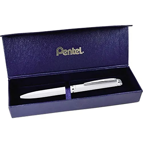 Pentel BL2007W-BOX EnerGel Gelstift weiß in weiß von Pentel