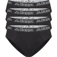 Kappa 4er Set Slip in Schwarz