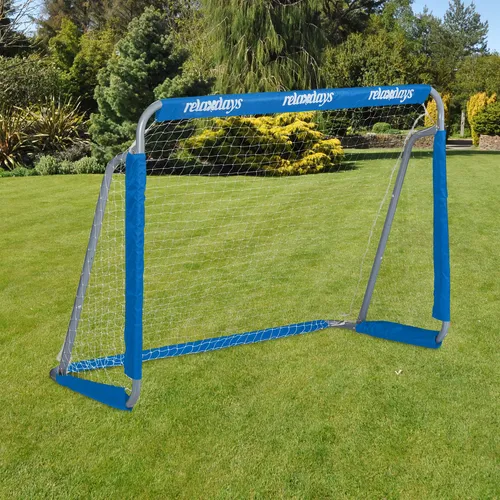 Fußballtor Gartenfußballtor Trainingsgoal 152 cm - Tore & Netze – Ideal für den Garten, leichtes und stabiles Eisenmaterial, perfekt für Freizeit- und Trainingseinsätze.
