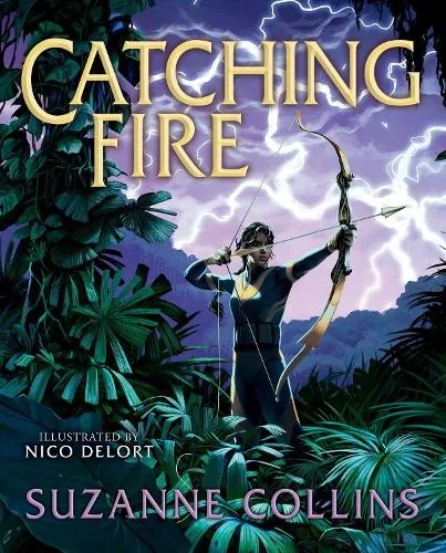 Catching Fire Illustrated Edition von Suzanne Collins - Bücher: Erleben Sie die fesselnde Geschichte in einer prachtvollen illustrierten Ausgabe, perfekt für Fans und Sammler.