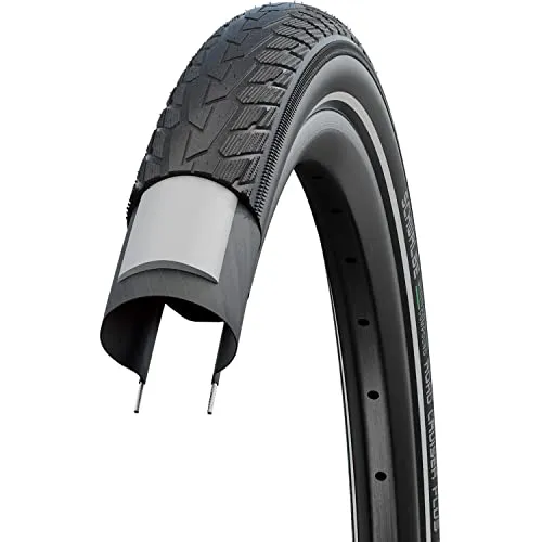 Schwalbe Road Cruiser Plus 28 x 1.40 - Robuster Fahrradreifen - Fahrradreifen mit Pannenschutz und hohem Fahrkomfort, ideal für Stadtfahrten und längere Touren.