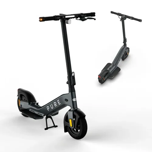 PURE Advance+ Mercury Grey E-Scooter von Pureelectric