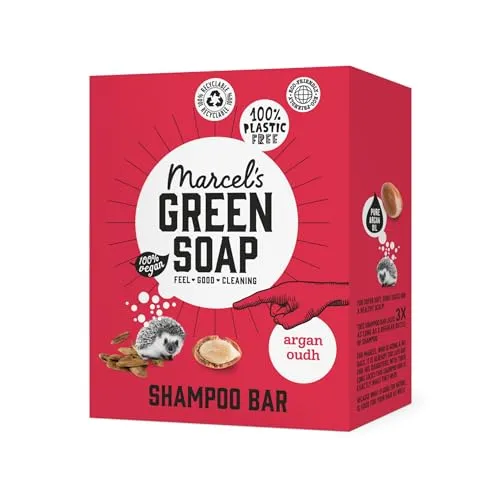 Produktbild Marcel's Green Soap Shampoo Bar Argan & Oudh