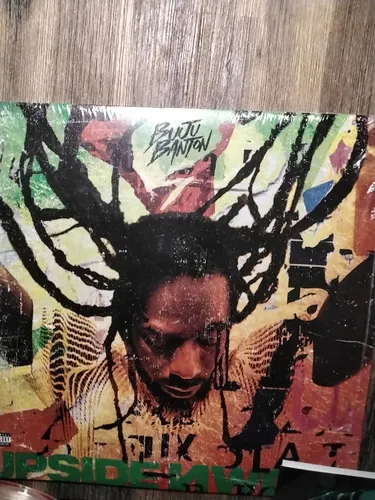 LP Buju Banton - Upside down 2020 - Reggae - Red Orange Black Splatter / NEU 2