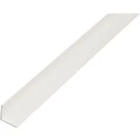 Produktbild Winkelprofil gleichschenklig Kunststoff 30 mm x 30 mm x 1.000 mm Weiß