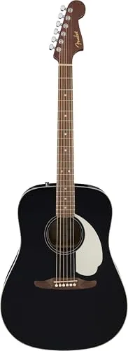 Fender CA STD Redondo IPG BLK Westerngitarre - Dreadnought-Gitarre mit massiver Fichtendecke und Sapele-Korpus für warmen Klang; ideal für Anfänger und Profis.
