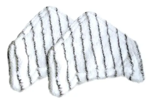 Maximex Ersatzbezug Multiflexwischer Fliesen 2er Set, Mikrofaser-Bezüge zur Reinigung von Fenstern und Böden, Maße (B x H x T): je 24 x 2 x 22 cm