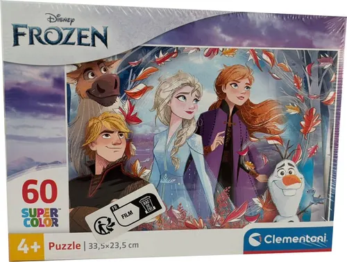 Clementoni 26058 - Frozen 2 - 60 Teile Puzzle - Supercolor