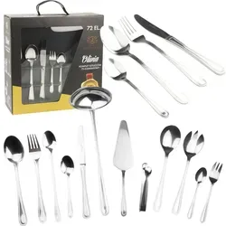 Olivia Edelstahl Besteck-Set für 12 Personen