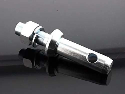 DT Spare Parts Unterlenkerbolzen (Ø22mm L. 133mm M18x1.5, Sechskant, Edelstahl, Schraube, Bolt, 2076790031, Silber)