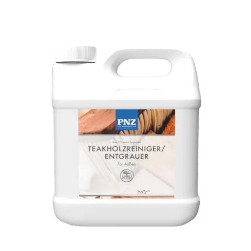 PNZ Teakholzöl Teakholzreiniger - Holzöle für gründliche und schonende Reinigung von Teakholz, ideal zur Entfernung von Algen, Dreck und Vergrauung.