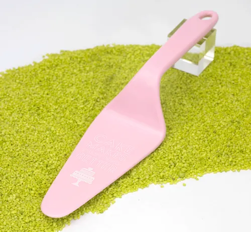 RBV Birkmann Tortenheber Kuchenheber Colour Splash in rosa - Kunststoff