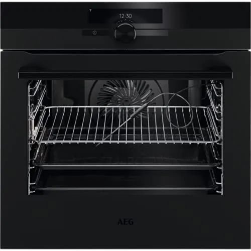 AEG BPK949230T (944188452) Backofen - Eleganter Einbaubackofen mit 71 Litern Volumen und innovativer Heißlufttechnik für gleichmäßiges Garen und perfekte Ergebnisse.