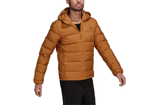 adidas Performance Winterjacke Helionic - Wind- und Wasserabweisend, Braun, Herren - Funktionsjacken mit wind- und wasserabweisenden adidas Conextbaffles Daunenkammern, ideal für kalte Tage in der Stadt oder beim Après-Ski.