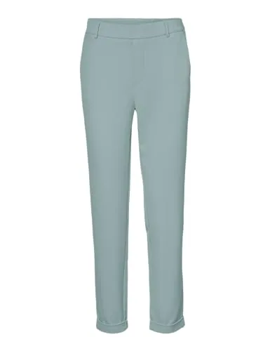 Vmmaya Mw Loose Solid Pant Noos - Damen-Hosen, lässige Passform mit Gürtelschlaufen und mittlerer Taille für ultimativen Komfort und Stil.