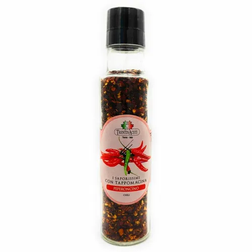 Italienische Peperoncino Chiliflocken-Trentinaceti-Chili höchste Qualität-90g