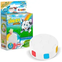 Fußball-Badebombe mit Pop-Corn-Duft Badezusatz