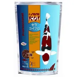 sera KOI Professional Frühjahr Herbstfutter 500 g - Leicht verdaulich unter 17°C, stärkt das Immunsystem und unterstützt gesundes Wachstum für Koi und Teichfische