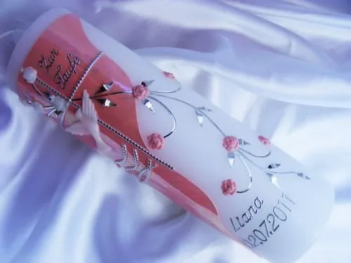 Kerzen Pink von kerzenzauber-lusine