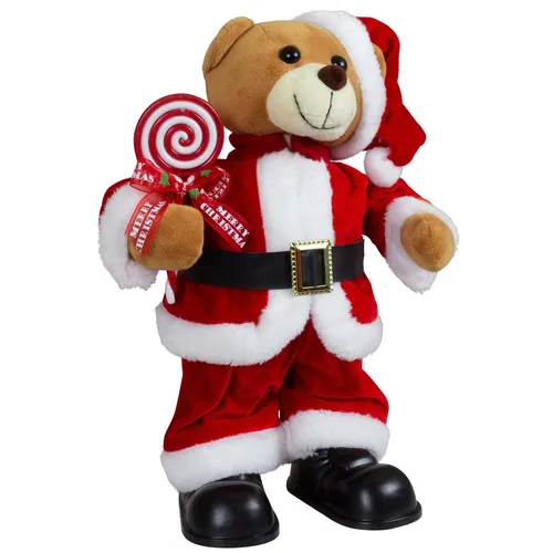 Christmas Paradise Tanzender Weihnachtsbär 33cm