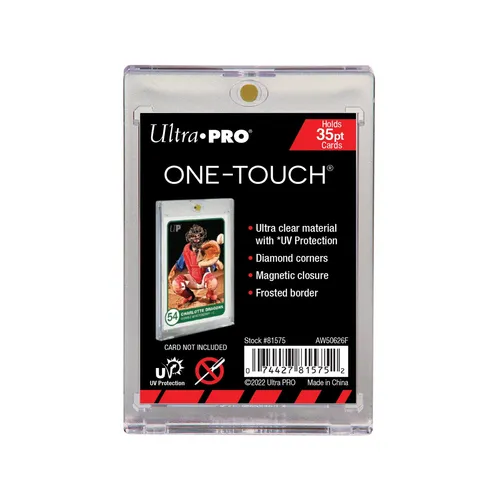 Ultra Pro - 35PT Black Border UV ONE-TOUCH Magnetic Holder