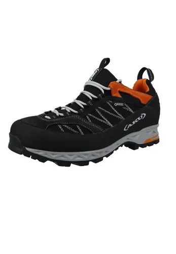 AKU Unisex TENGU Bajo GTX Bootsschuh, Black/ORANGE, 42.5 EU von AKU