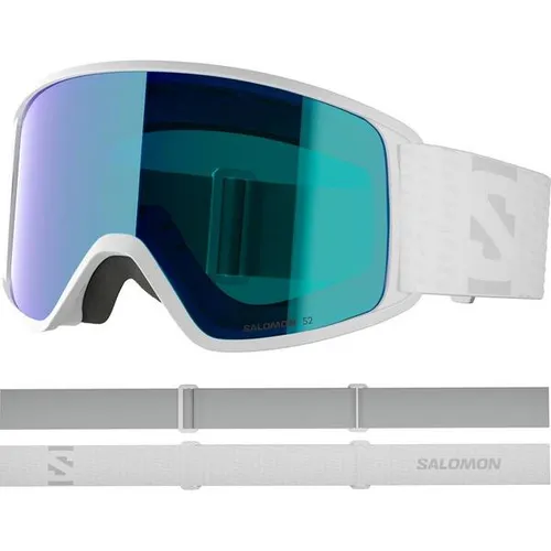 SALOMON Herren Brille GOGGLES FORCE White/Univ Mid BLUE