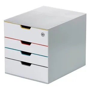 DURABLE 762627 Schubladenschrank in gelb von DURABLE