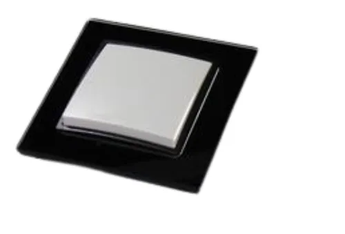 ABELKA Nuovo schwarz 1 x Kreuzschalter 250 Volt 10 Ampere -#7430