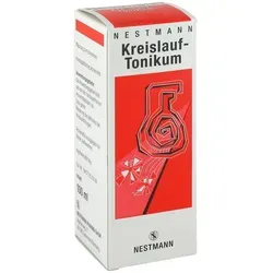 Kreislauf Tonikum Nestmann - Apothekenpflichtiges Arzneimittel zur Unterstützung des Kreislaufs mit hochwertigen Inhaltsstoffen wie Crataegus und Selenicereus grandiflorus.