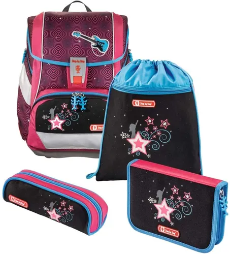 Step by Step 2IN1-Schulranzen-Set Popstar 4-teilig 19L, mehrfarbig, von Step by Step